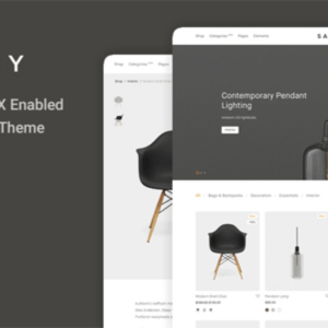 Savoy WooCommerce Theme WordPress Lifetime GNU Public License