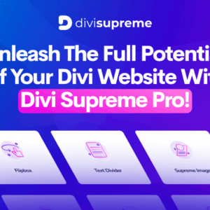Divi Supreme Pro Pro Plugin WordPress Lifetime GNU Public License
