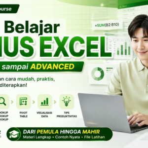 Kelas Excel dari Nol Hingga Mahir - Belajar Excel Basic hingga Advanced - Format Video