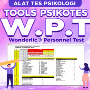 Tools Psikotes WPT Format Excel Otomatis Skoring