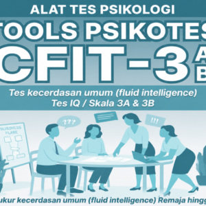 Tools Psikotes CFIT 3A & 3B - Pengukur Kecerdasan Dewasa dan Usia Kerja - Format Excel
