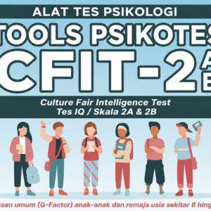 Tools Psikotes CFIT 2A & 2B - Pengukur Kecerdasan Anak dan Remaja - Format Excel