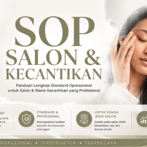 Paket SOP Salon & Klinik Kecantikan – Template SOP, Flowchart & Dokumen Operasional Salon