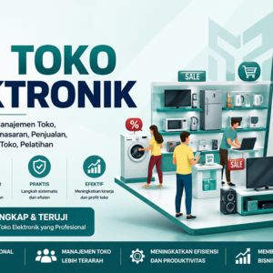 Paket SOP Toko Elektronik – Template SOP, Flowchart & Dokumen Operasional Toko Elektronik