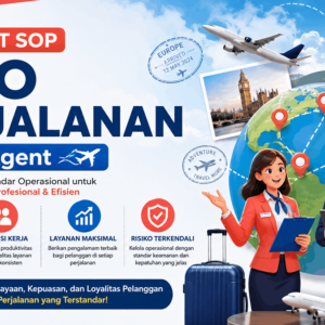 Paket SOP Travel Agent – Template SOP, Flowchart & Dokumen Operasional Biro Perjalanan