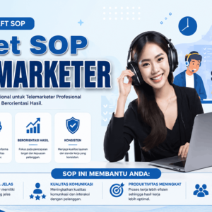 Paket SOP Telemarketing – Template SOP, Flowchart & Panduan Operasional Telemarketing
