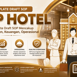 Paket SOP Hotel & Penginapan – Template SOP, Flowchart & Dokumen Manajemen Hotel