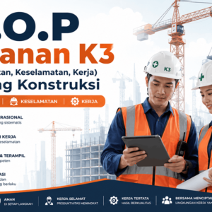 Paket SOP K3 Konstruksi – Template SOP Keselamatan dan Kesehatan Kerja Konstruksi
