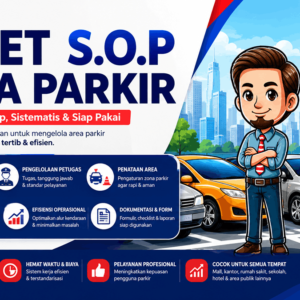 Paket SOP Manajemen Parkir – Template SOP Operasional Area dan Usaha Parkir