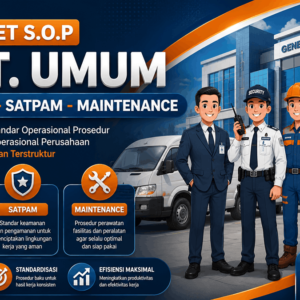 Paket SOP Departemen Umum – SOP Security, Maintenance & Transport Perusahaan