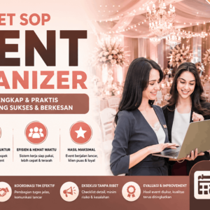 Paket SOP Event Organizer – Template SOP, Flowchart & Panduan Operasional Event Organizer