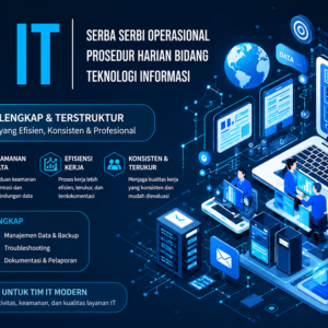 Paket SOP Divisi IT – Template SOP, Flowchart & Dokumen Operasional Teknologi Informasi
