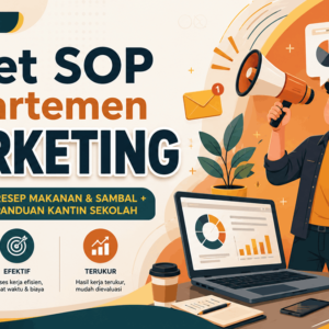 Paket SOP Marketing – Template SOP, Flowchart & Dokumen Departemen Marketing