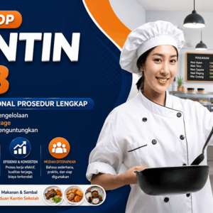 Paket SOP Kantin F&B – Template SOP, Flowchart, Bonus Resep & Panduan Kantin Sehat