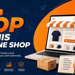 Paket SOP Bisnis Online Shop – Template SOP, Flowchart, Jobdesk & Dokumen Operasional Online Shop