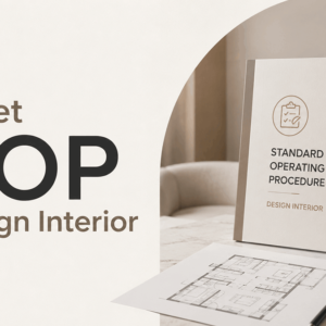 Paket SOP Desain Interior – Template SOP, Flowchart & Dokumen Operasional Interior Design