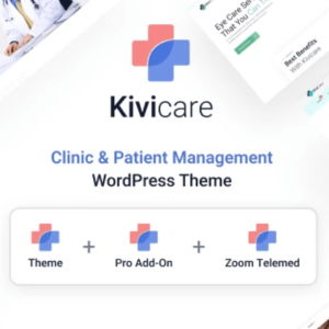 KiviCare Clinic & Hostpital Theme WordPress Lifetime GNU Public License