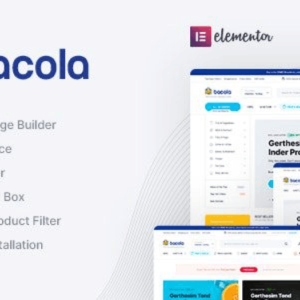 Bacola WooCommerce Theme WordPress Lifetime GNU Public License