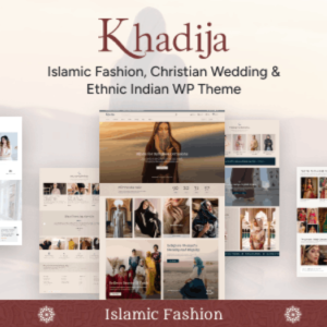 Khadija Fashion Ecommerce Theme WordPress Lifetime GNU Public License