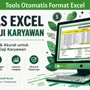 Tools Slip Gaji Karyawan Otomatis - Payroll dan Data Karyawan - Format Excel