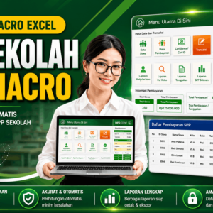 Aplikasi SPP Sekolah - Sistem Pembayaran dan Administrasi Sekolah - Format Excel VBA